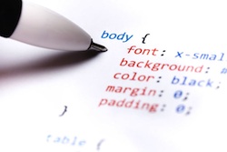 Picture illustrating manage look and feel through CSS